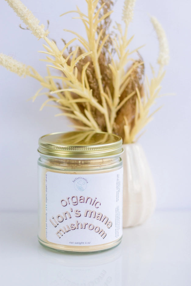 Organic Lion's Mane Mushroom Supplement