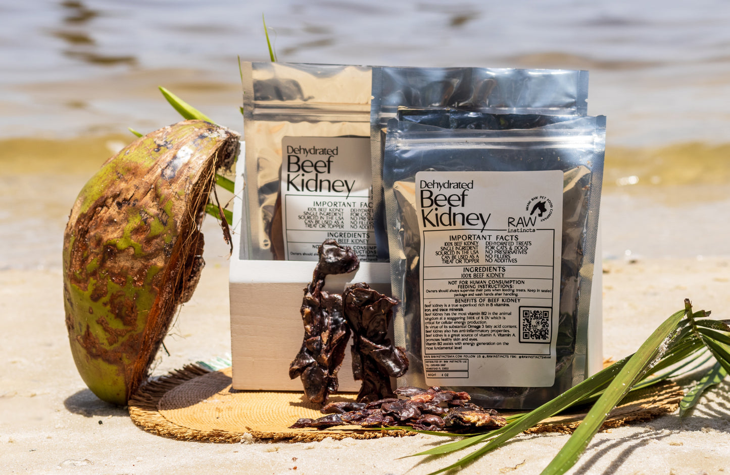 Dehydrated Beef Kidney Treat for Pets – Raw Instincts Florida