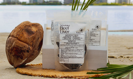 Dehydrated Beef Liver for Cats and Dogs — Raw Instincts Ocala Florida 4oz