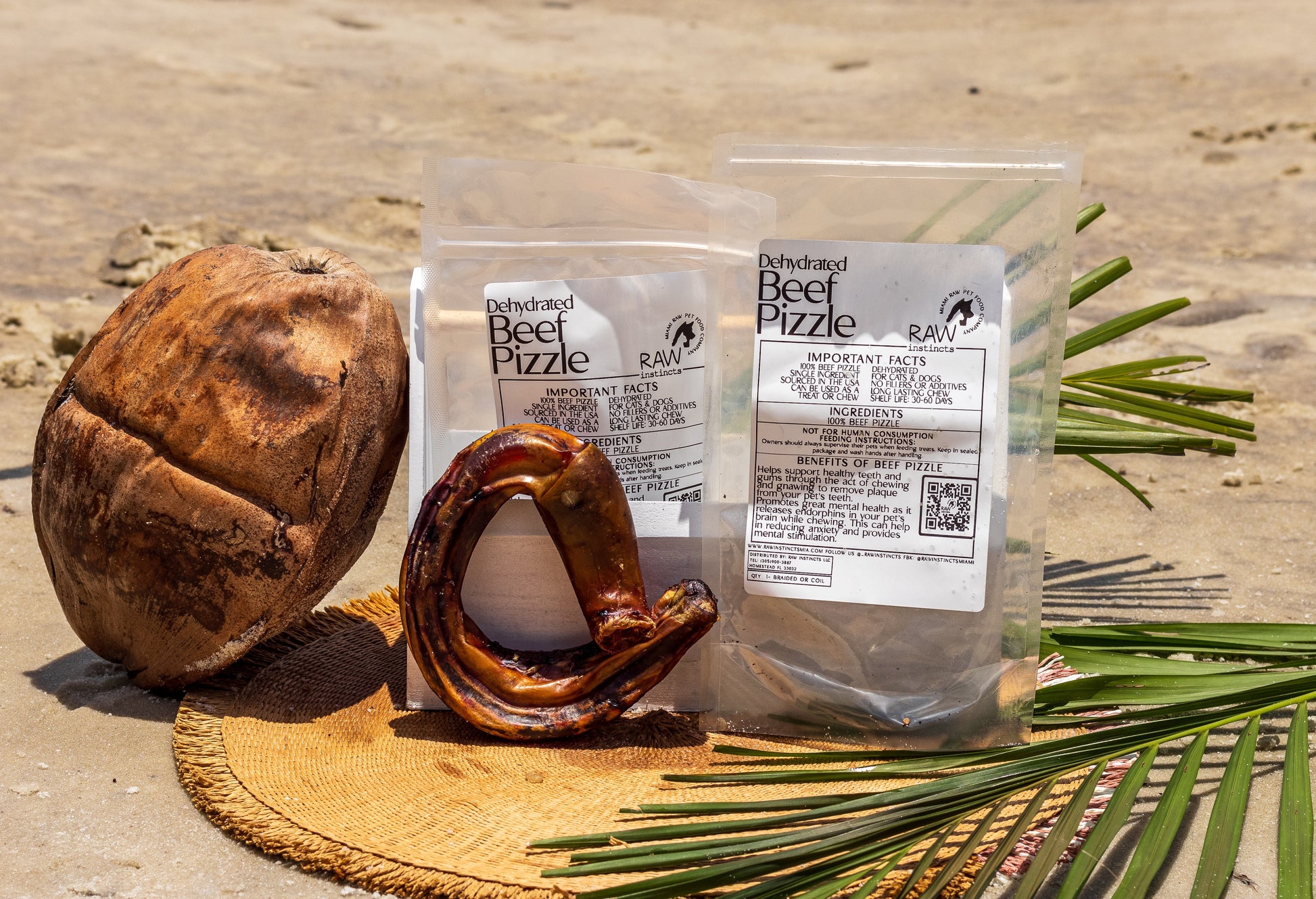 Dehydrated Beef Pizzle Bully Stick for Dogs — Raw Instincts Florida