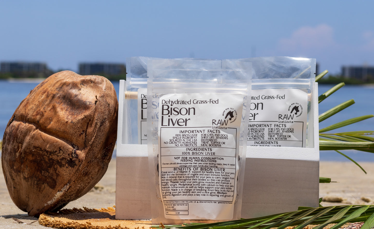 dehydrated single ingredient grass fed bison liver for cats