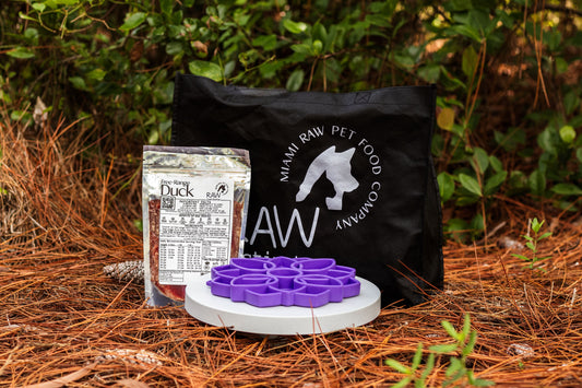 Coarsely Ground Raw Duck Prey Model Blend for Pets — Florida Local Sourcing