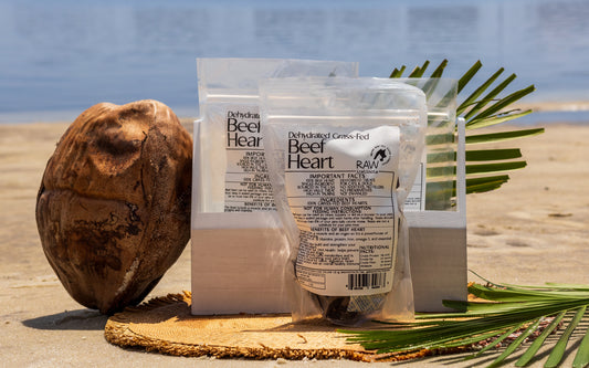 Single-Ingredient Beef Heart for Pets – Florida-Sourced Dog & Cat Treat