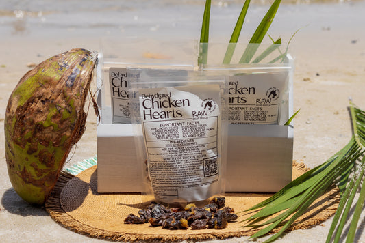 Dehydrated Chicken Hearts Treat for Dogs and Cats – Raw Instincts
