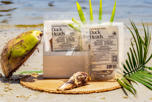 Dehydrated Duck Heads 2pk