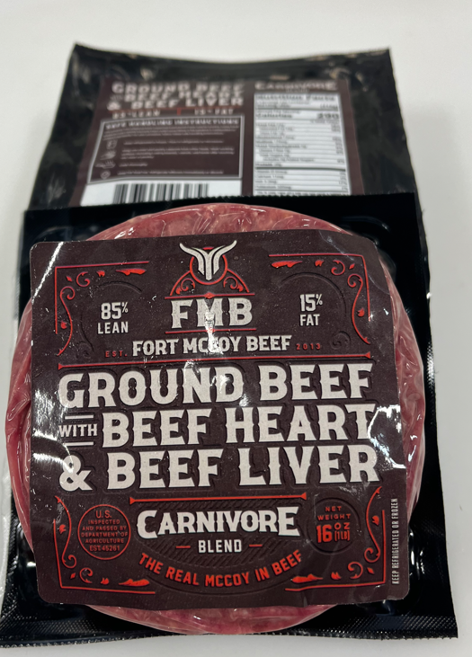 Carnivore Beef (Beef, Beef Liver, and Beef Heart)