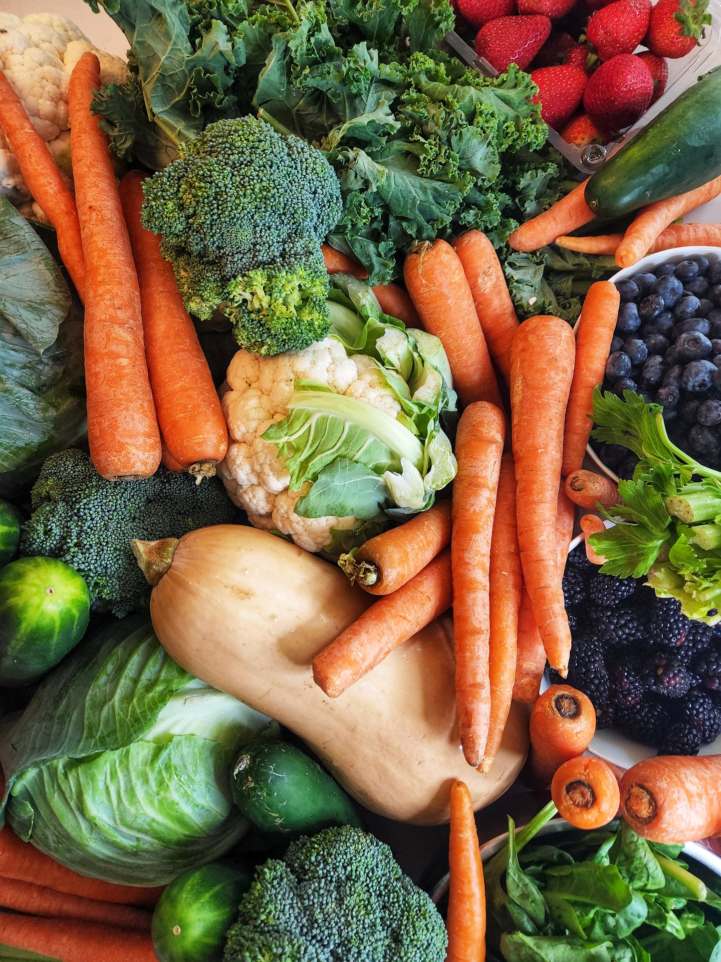 Vegetable and fruit spread