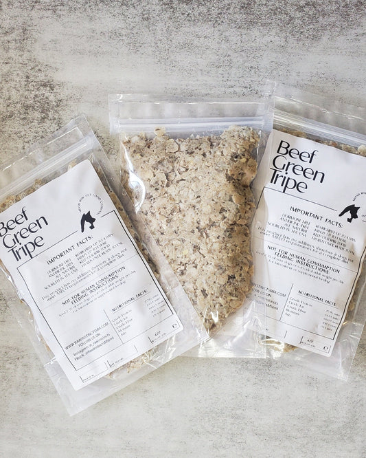 Raw Beef Green Tripe for Dogs and Cats — Fort McCoy Ranch Florida