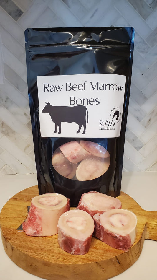 4pack Raw Beef Marrow bones for dogs
